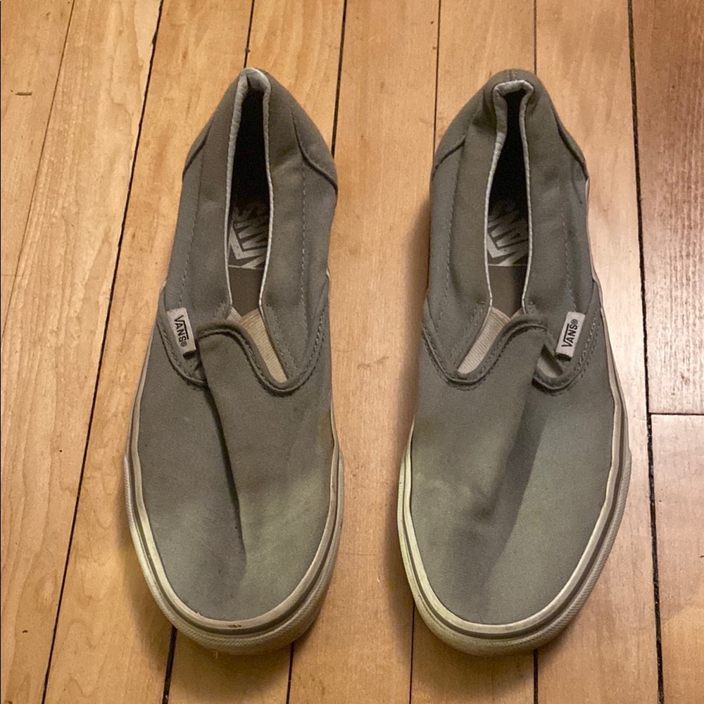 Vans Men's/Woman’s Gray Slip-On Shoes